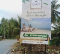 Placa em Chapa Galvanizada
